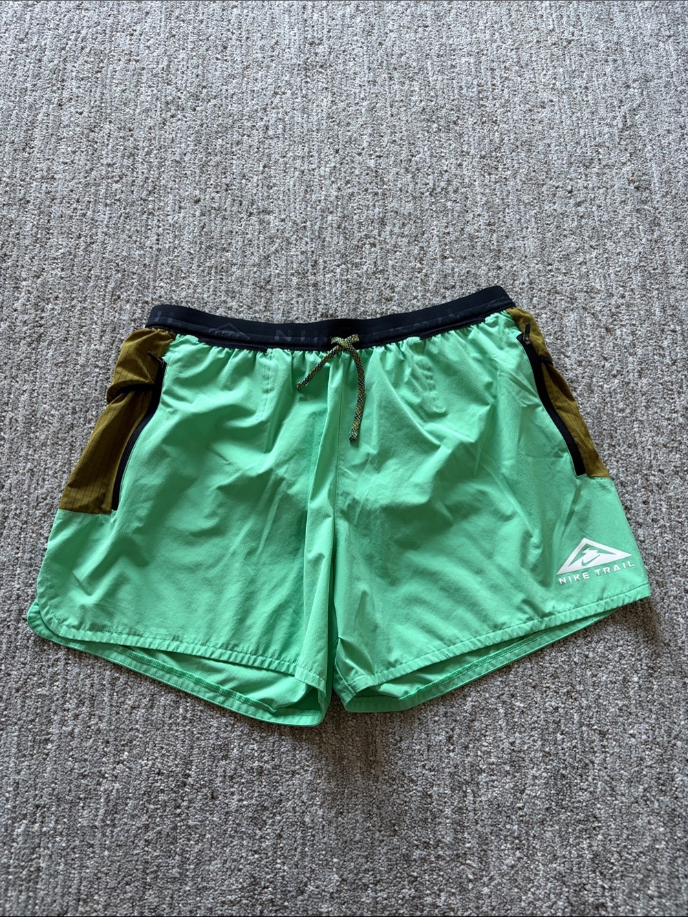 Nike Dri-Fit Second Sunrise Flex 5” Brief-Lined Trail Shorts